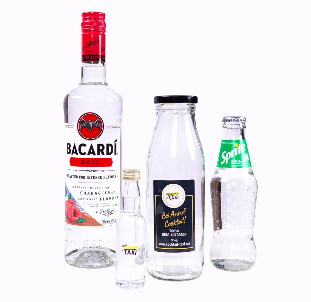 Bacardi Razz Mit Sprite Cocktail Taxi